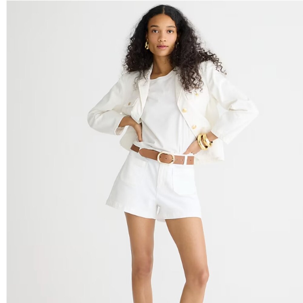 J. Crew White Women's Shorts